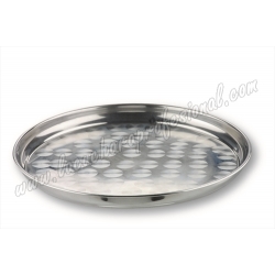 BANDEJA CAMARERO INOX - Ø:32 cm.