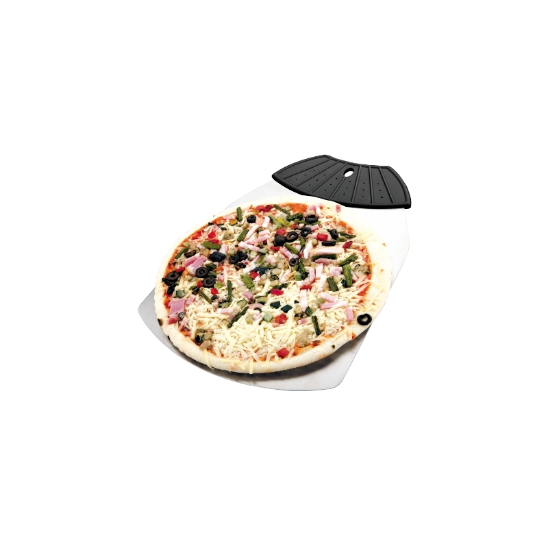 PALA PIZZA INOX - 25 x 36 cm.