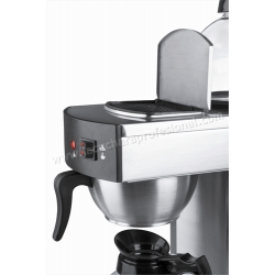 MÁQUINA DE CAFÉ AUTOMÁTICA DOBLE PLACA - 1,8 l.