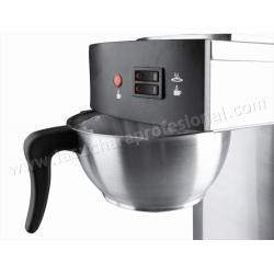 MÁQUINA DE CAFÉ AUTOMÁTICA DOBLE PLACA - 1,8 l.