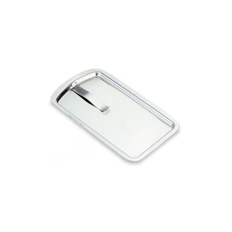 BANDEJA CON PINZA PARA NOTAS INOX 18/10 - 12,3cm. x 21,5cm.