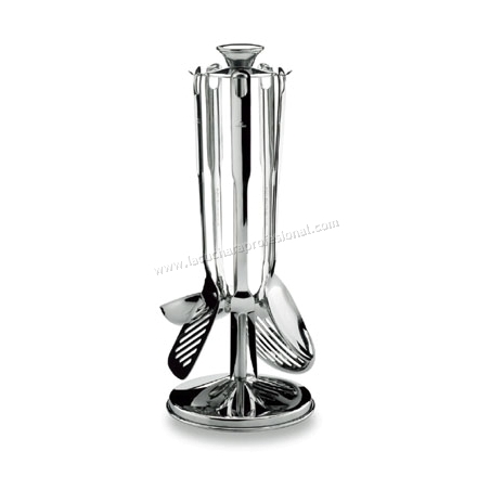 JUEGO DE COCINA 5 PIEZAS CON PIE GIRATORIO "SUPER MONOBLOCK"