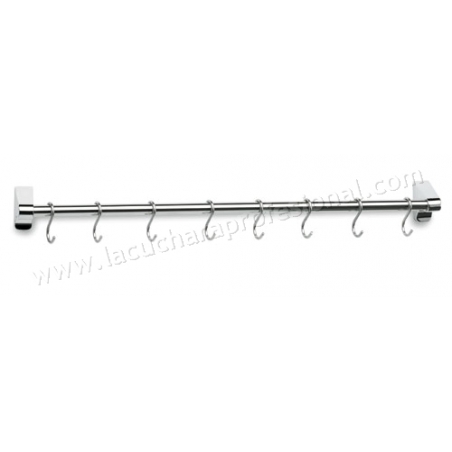 COLGADOR BARRA INOX 18/10 - 40 CM.