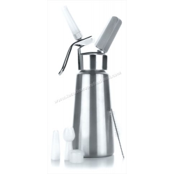 SIFON CREMA INOX CON CABEZAL ALUMINIO - 0.5L