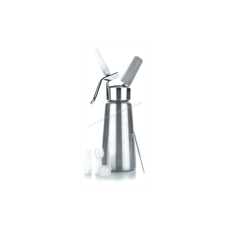 SIFON CREMA INOX CON CABEZAL ALUMINIO - 0.5L