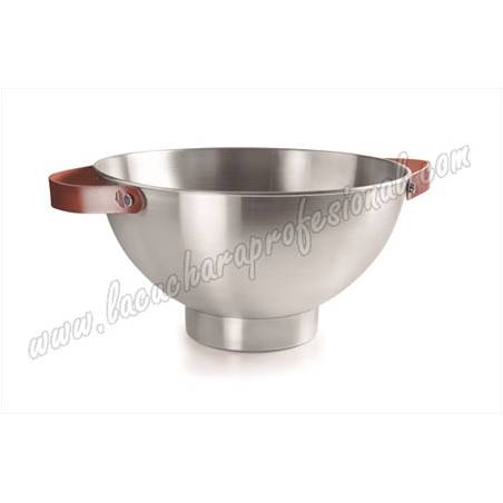 champañera inox asas piel