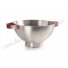 champañera inox asas piel