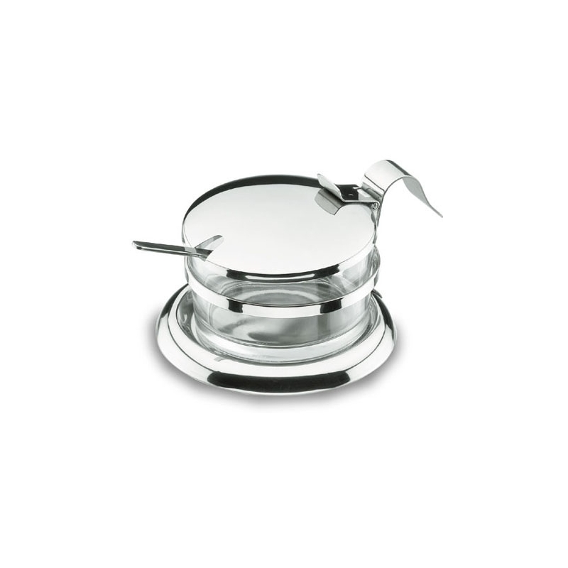 QUESERA PARMESANA CON CUCHARA INOX 18/10