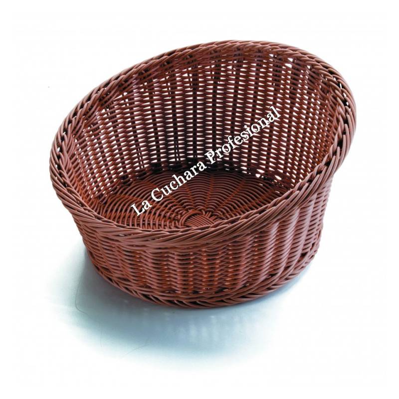 BREAD BASKET - Ø 35 CM (DARK BROWN)