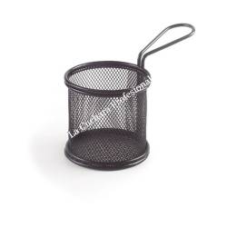 ROUND BASKET - BLACK...