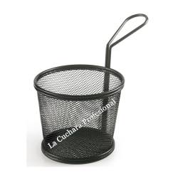 CONICAL BASKET - BLACK...